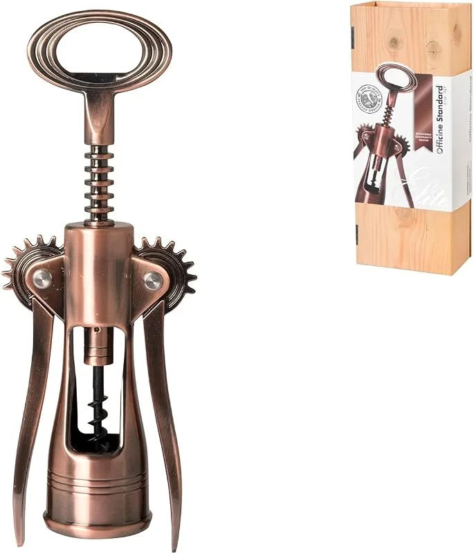 Marke: Officine Standard Korkenzieher 2 Hebel Kupfer Elite Zubehör der Küchen — Wein und Festtafel