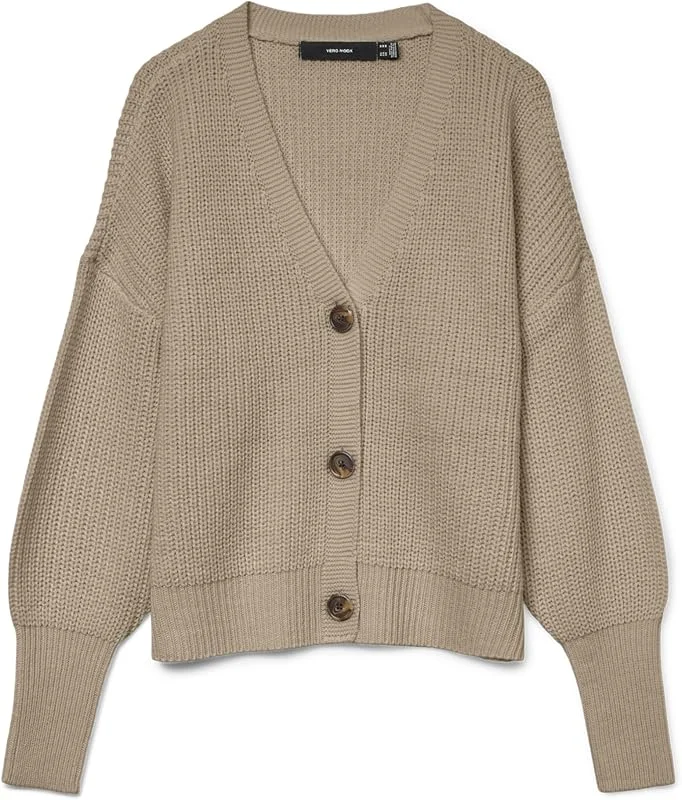 Besuche den VERO MODA-Store VERO MODA Female Strickjacke VMLEA Strickjacke — Weihnachtsmode