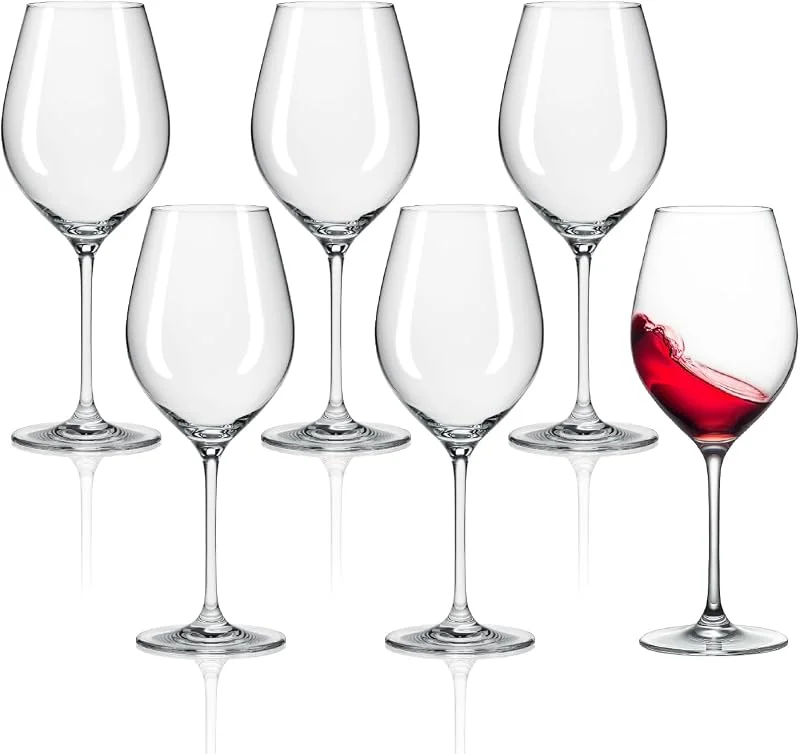 Besuche den RONA-Store RONA CELEBRATION Bordeaux Gläser, klassische Rotweingläser 6er Set, 660 ml — Wein und Festtafel