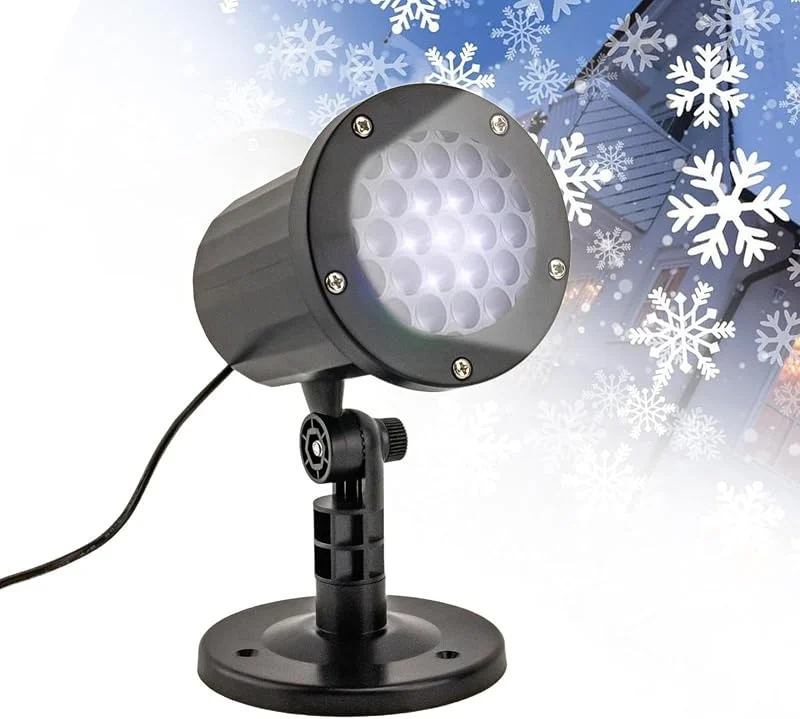 Marke: Lembeauty Schneeprojektor für den Außenbereich Dynamische Verstellbare — Weihnachtsbeleuchtung