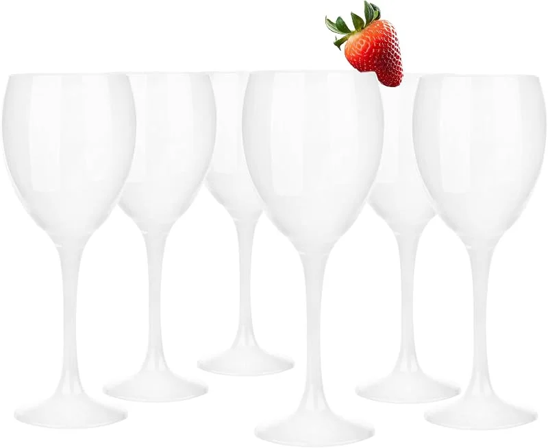 Besuche den Glasmark KROSNO 1992-Store Glasmark Krosno Weinglas Rotwein Weingläser Set Gläser Für Rotwein Weisswein Rotweinglas Rotweingläser Weissweingläser Wein Kelch Glas Spülmaschinenfest Weiß Lackiert 6 x 300 ml — Wein und Festtafel