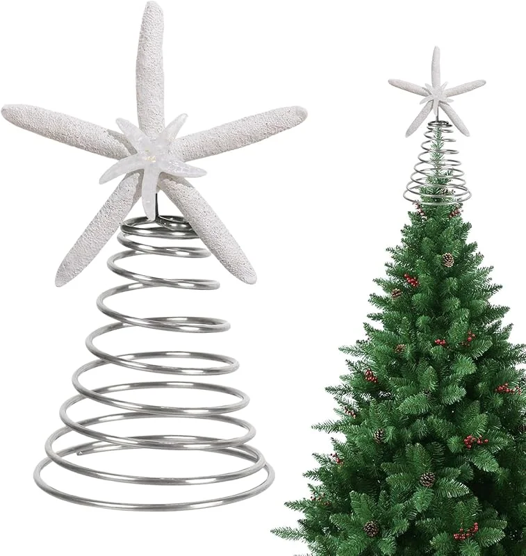 Marke: Generisch Weihnachtsbaumspitze Outdoor Weihnachtsstern Baumspitze Deko — Weihnachtsdeko