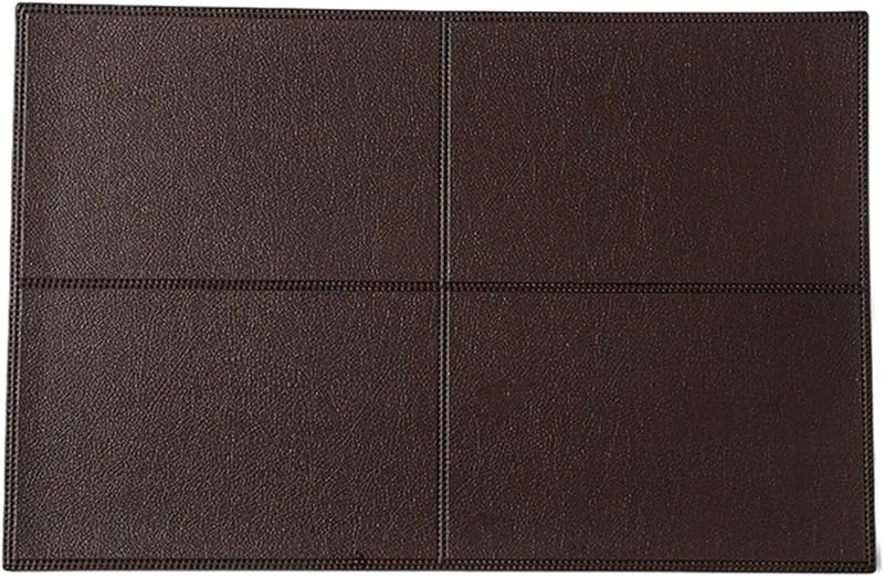 Besuche den Epinki-Store Epinki Tischsets Platzsets Waschbar Quadratisch, 2er Set PVC Platzset Elegant Rechteckig Einfarbig Hitzebeständige, Tischmatte Schreibtisch Kaffee für Küche Hotel, 45x30CM — Küche & Haushalt