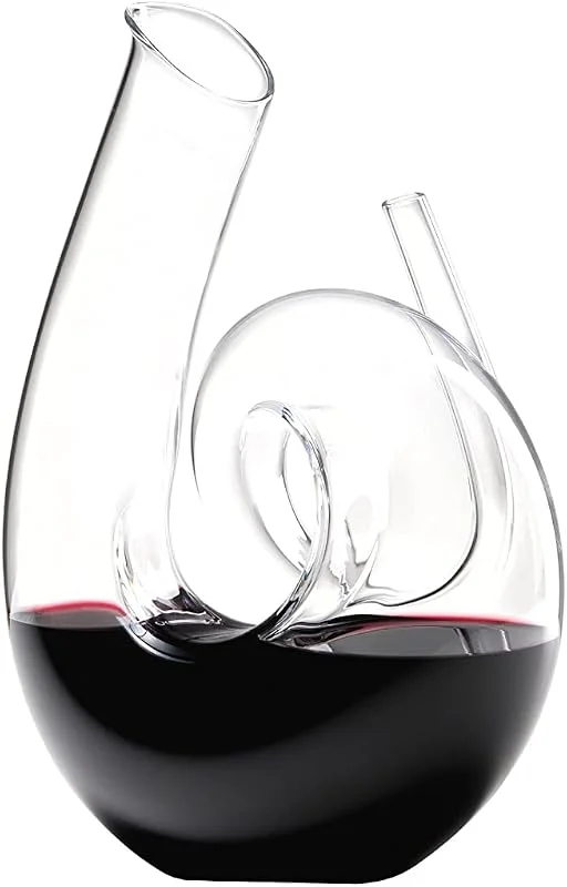 Besuche den RIEDEL-Store Riedel 2011, 04 S1 Dekanter Curly — Wein und Festtafel