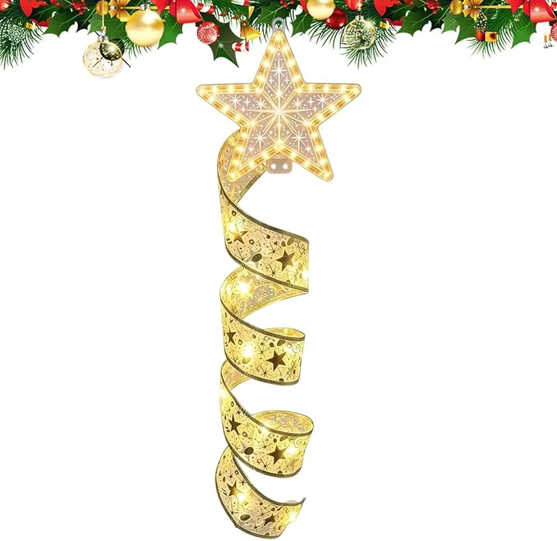 Marke: Uonguon Christmas Spiral Lights, Battery Powered LEDs, Suspended Porch Decor — Weihnachtsbeleuchtung