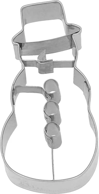 Besuche den RBV Birkmann-Store Birkmann, Plätzchen-Ausstechform Schneemann, 8 cm, Edelstahl, hochwertige Qualität, 199378 — Weihnachtskueche
