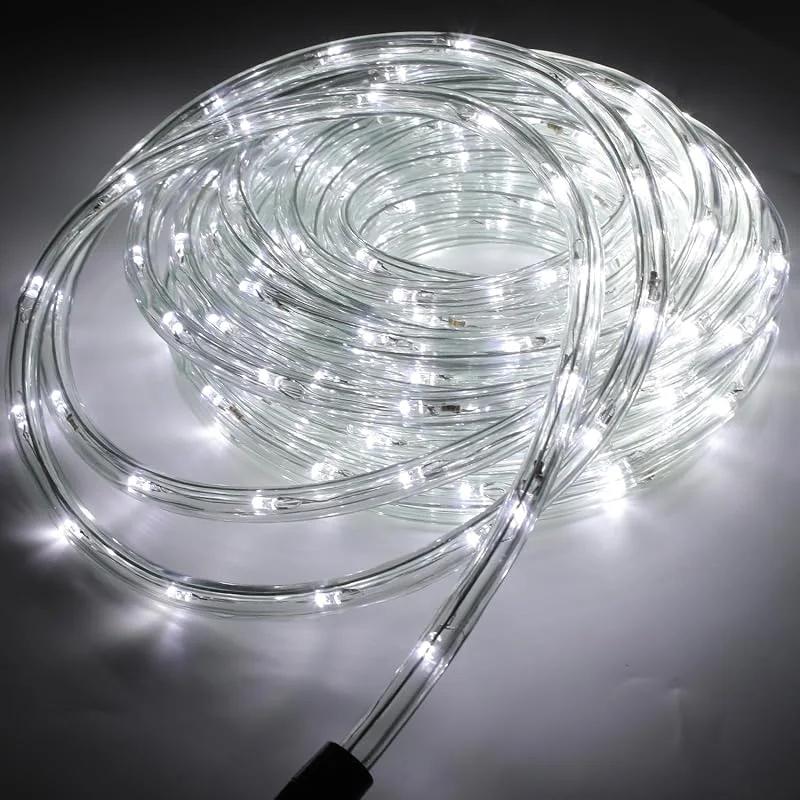 Besuche den Daromigo-Store Daromigo 50M LED Schlauch Außen, 1200 LEDs Lichtschlauch, mit Timer & 8 Modi Lichtschlauch, Wasserfest LED Schlauch, für Außen Innen Party Hochzeit Weihnachten Dekolicht(Kaltweiß) — Weihnachtsbeleuchtung