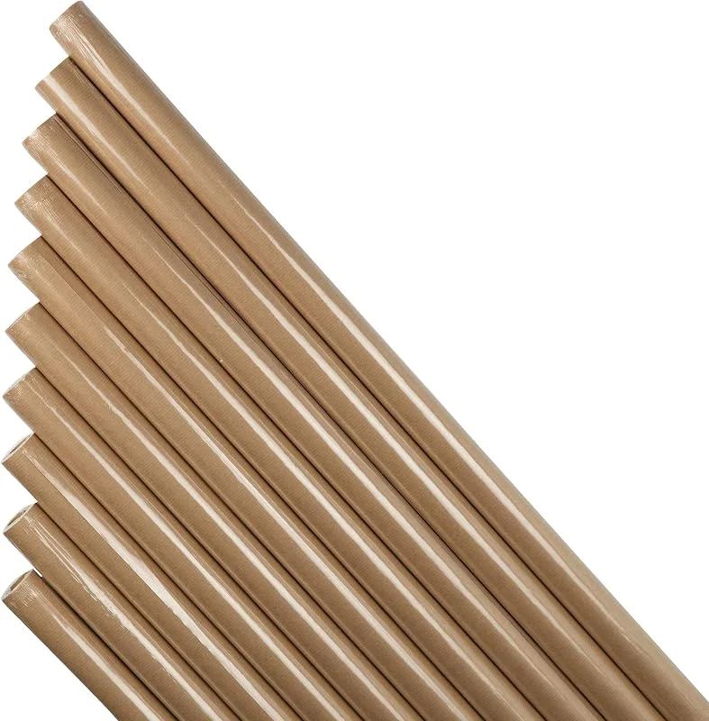 Besuche den HRB-Store HRB Packpapier, 30 Meter Kraftpapier Natur Papier 10 Rollen a 3, 00m x 0, 70m Packpapierrolle, Schrenzpapier — Geschenkverpackung