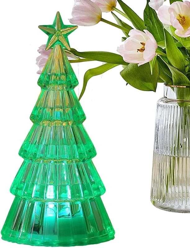 Marke: Jvjggag Weihnachtsbaum-LED-Kerze, festliche Schreibtischdekoration — Weihnachtsbeleuchtung