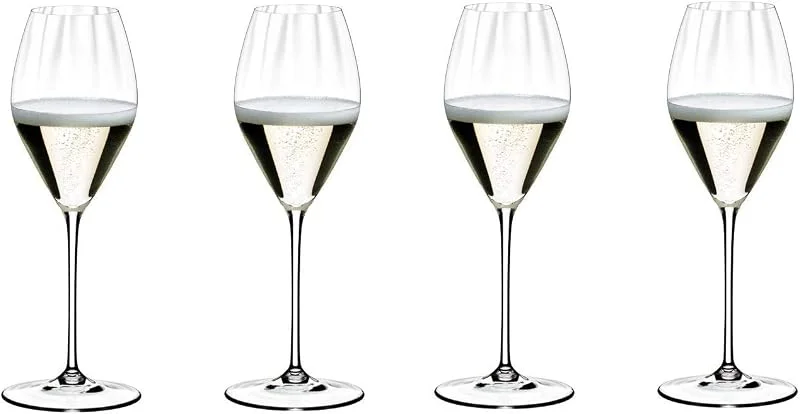 Besuche den RIEDEL-Store Riedel Perfomance Champagne Champagner Sektglas 4er Set (2x 6884, 28) Vorteilsset — Wein und Festtafel