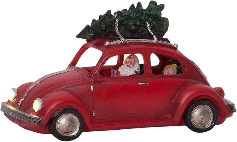 Besuche den EGLO-Store EGLO LED Weihnachtsdeko Merryville, Auto mit Weihnachtsmann