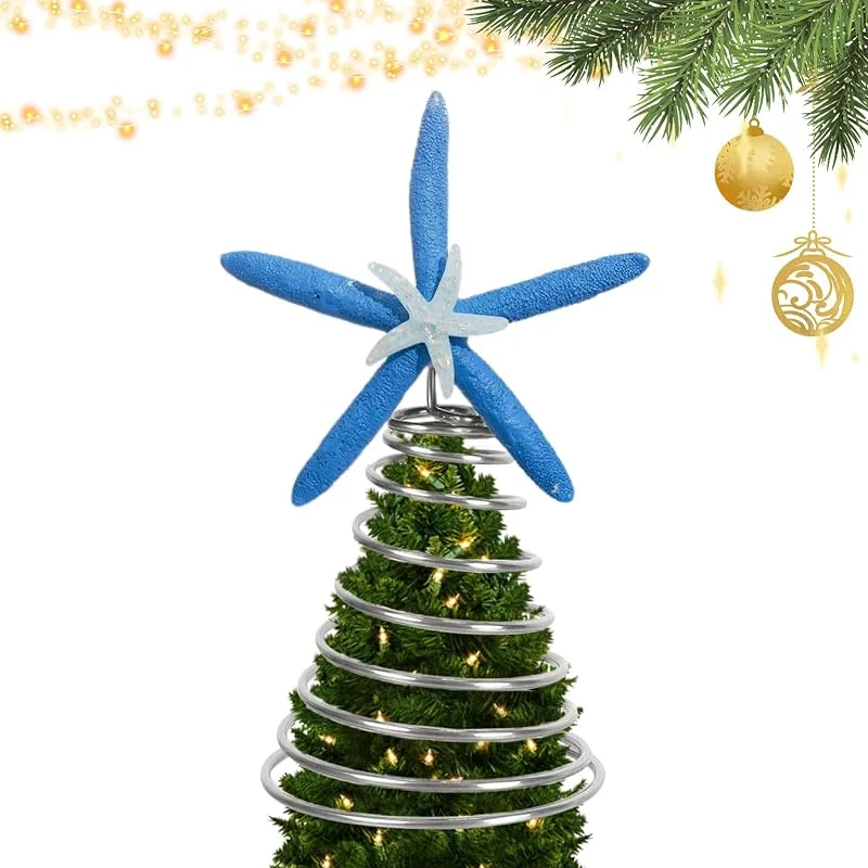 Marke: Generisch Christbaumschmuck Spitze Stern Outdoor Weihnachtsstern Baumspitze Deko — Weihnachtsdeko