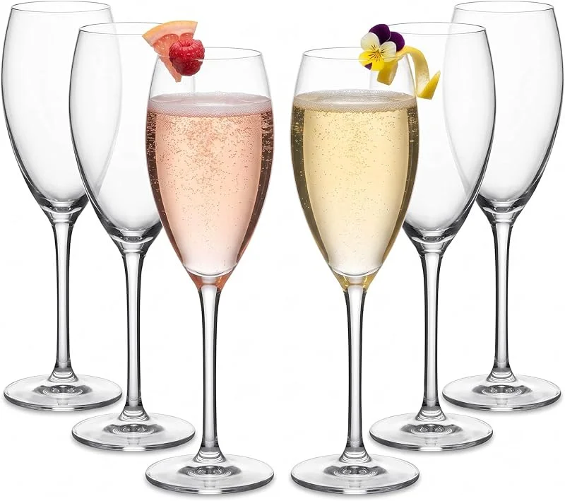 Besuche den skaza Exceeding Expectations.-Store Skaza Sektgläser Kunststoff, 6er Set, Tritan, 200 ml, Transparent — Wein und Festtafel