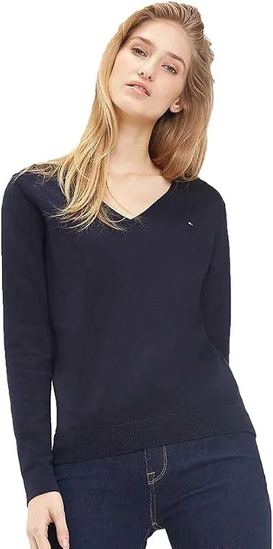 Besuche den Tommy Hilfiger-Store Tommy Hilfiger Damen Pullover Heritage Elegant — Weihnachtsmode