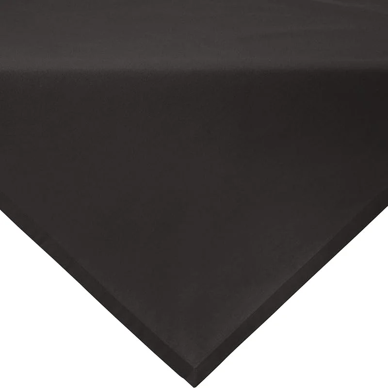 Besuche den REDBEST-Store REDBEST Mitteldecke, Tischdecke Uni Seattle, 100% Baumwolle anthrazit Größe 100x100 cm - Robustes, glattes Gewebe, mit hochwertigem Kuvertsaum — Küche & Haushalt