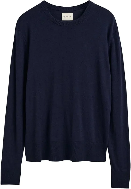 Gant Damen Fine Knit C-Neck Pullover — Weihnachtsmode