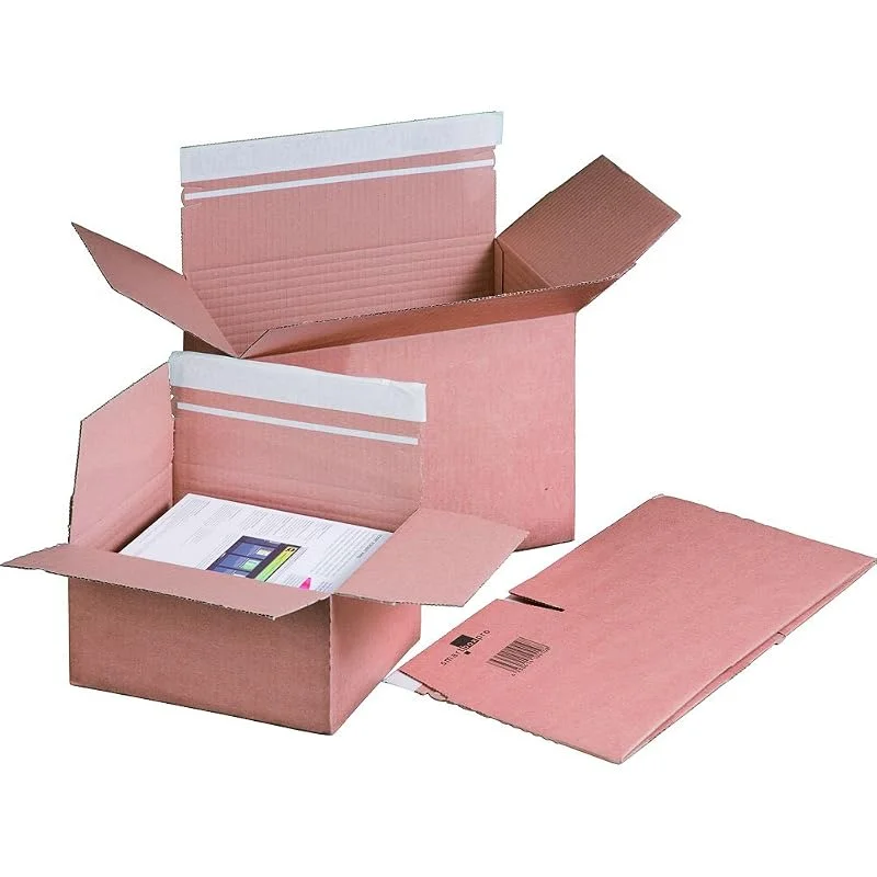 Besuche den karton-billiger-Store karton-billiger Versandkarton Versandschachtel mit Automatikboden, Selbstklebestreifen und Aufreißfaden - Höhenvariabel, in 15 Größen, 10Stück (A3+ - 460 x 309 x 180–300mm) — Geschenkverpackung