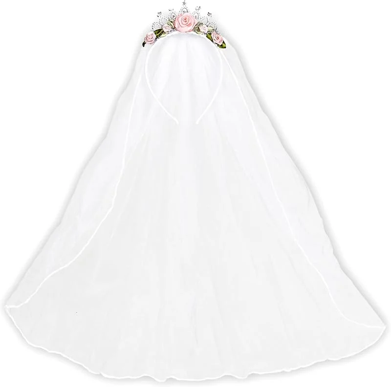 Besuche den W WIDMANN MILANO Party Fashion-Store W WIDMANN MILANO Party Fashion - Brautschleier mit Tiara — Weihnachtsmode