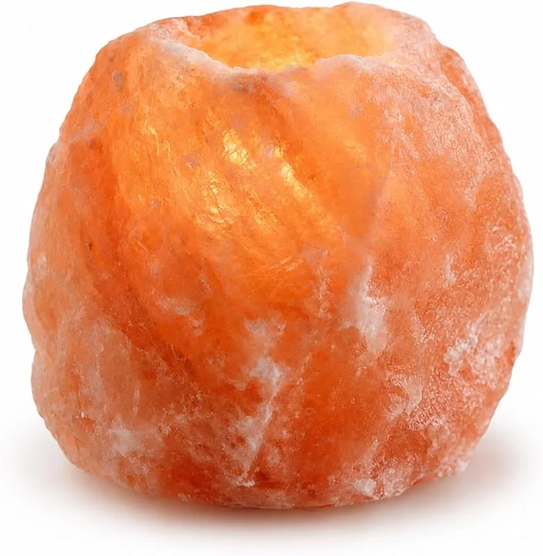 Besuche den Zen Light-Store Zen'Light Kerzenhalter Rock aus Himalaya aus Salt Range Pakistan- Salt Range Pakistan, 1 kg — Advent und Tisch