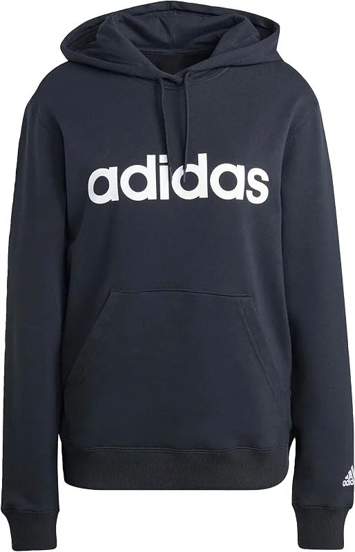adidas Damen Essentials LINEAR Fleece Hoodie — Weihnachtsmode