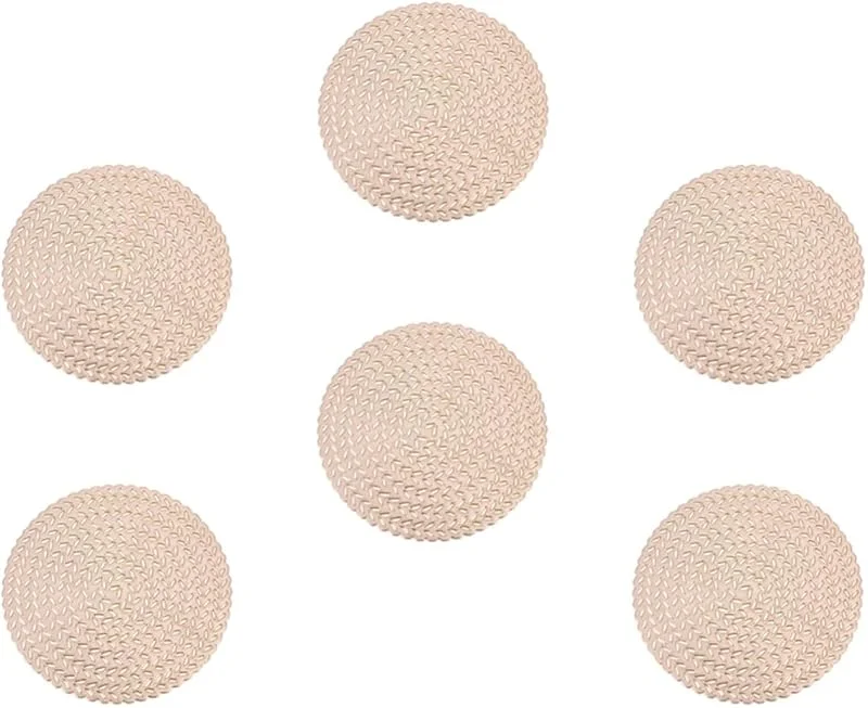 Marke: BESTOYARD 6 Stück Kaffeetassen Untersetzer -Pack aus PVC mit Hohlmuster, Tischdeko — Küche & Haushalt